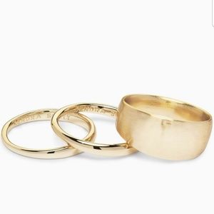 Terra Gold Ring Set